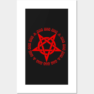 Satanic code Posters and Art